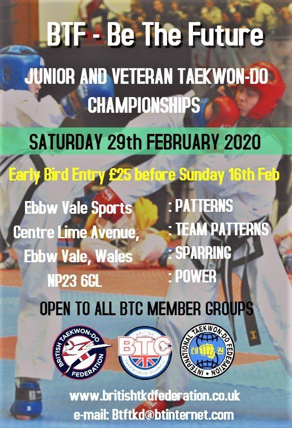 Poster for the BTF Birmingham Open 2019
