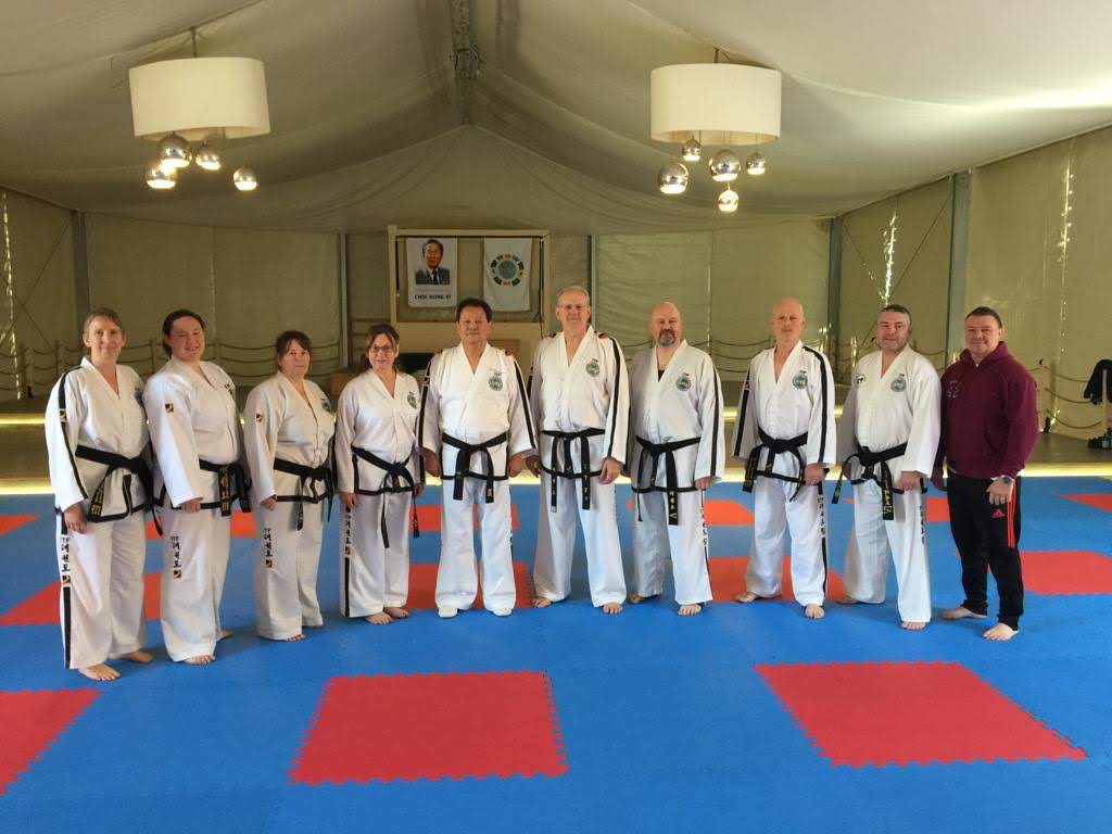 British Taekwondo Federation instructors in Cyprus 2019