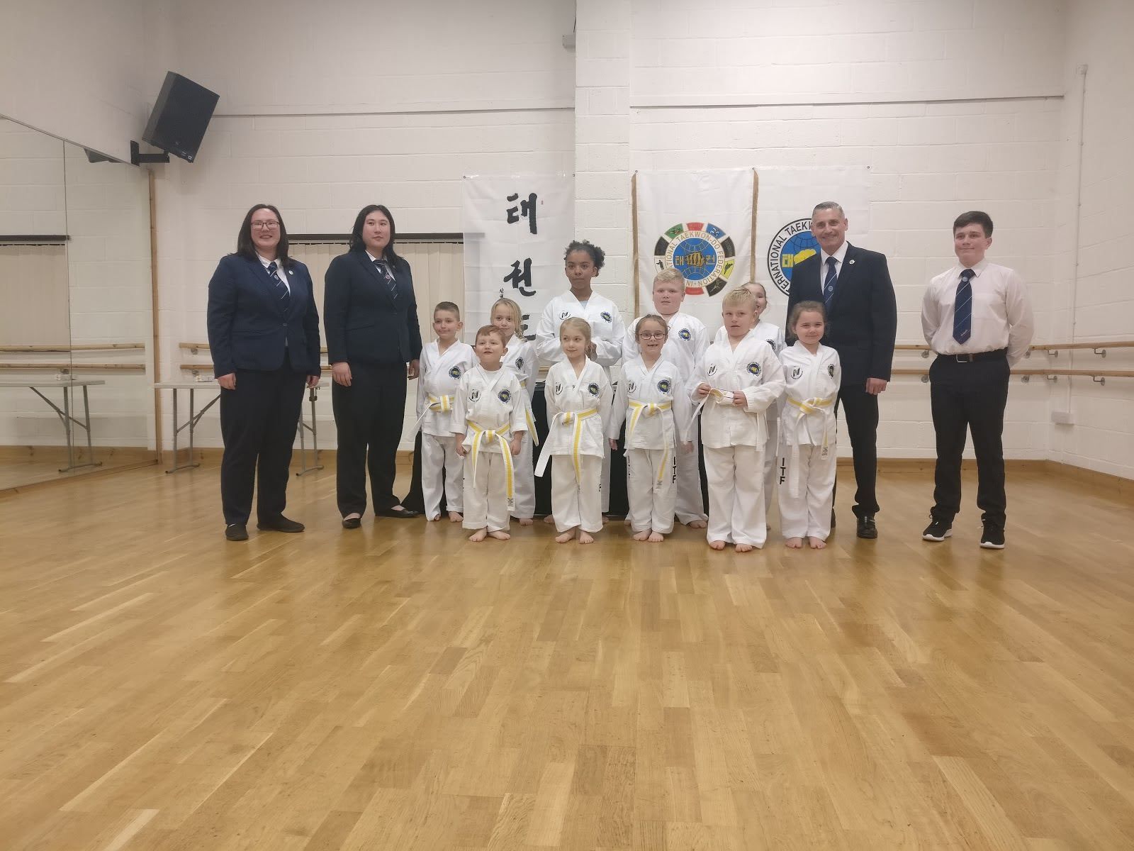 Nuneaton Taekwondo grading