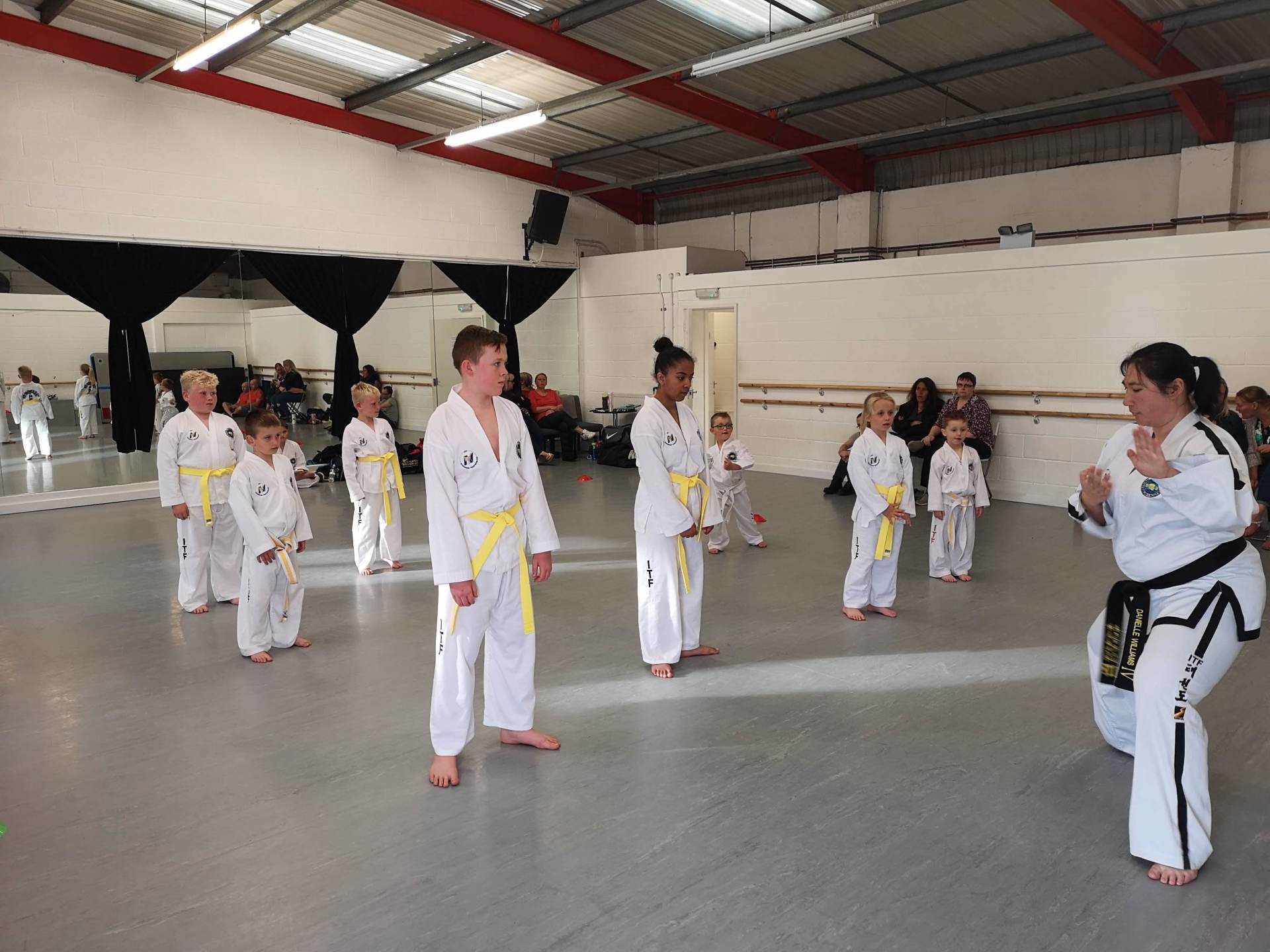Tae kwon do class