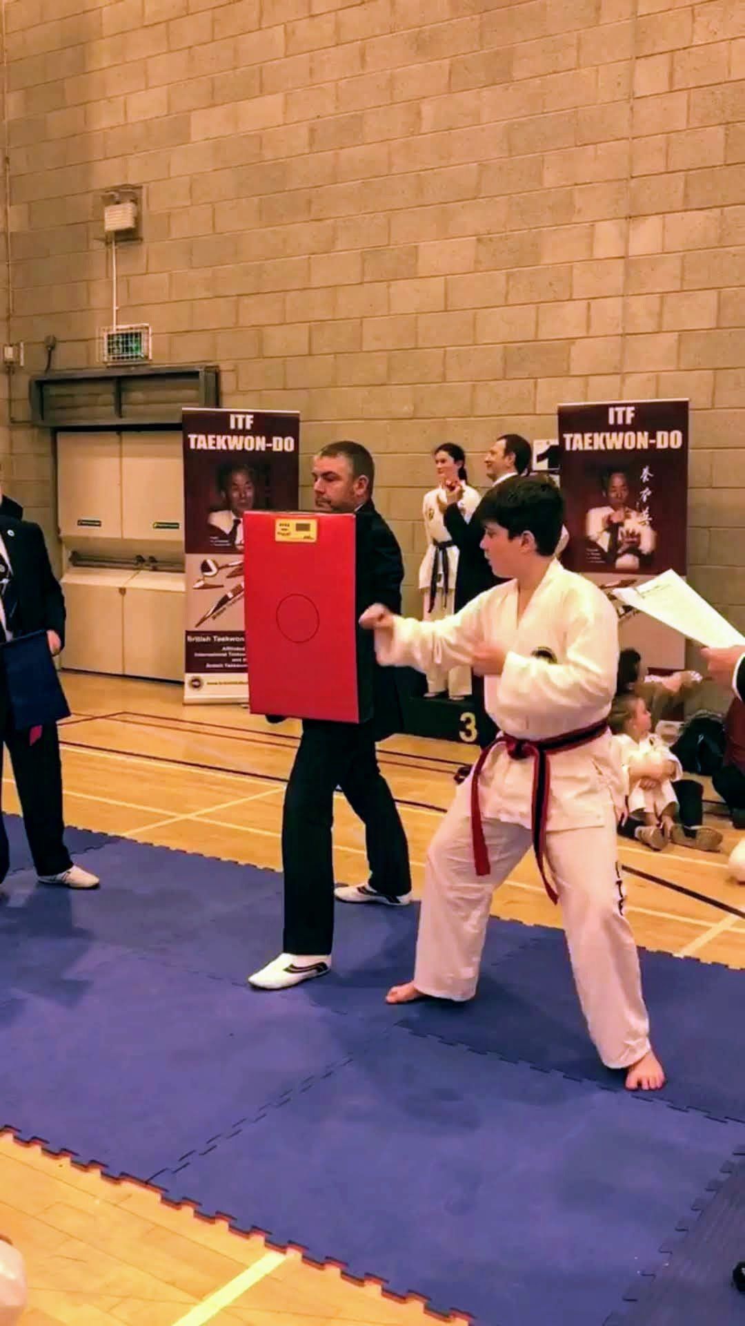 George Wright 1st kup power pad