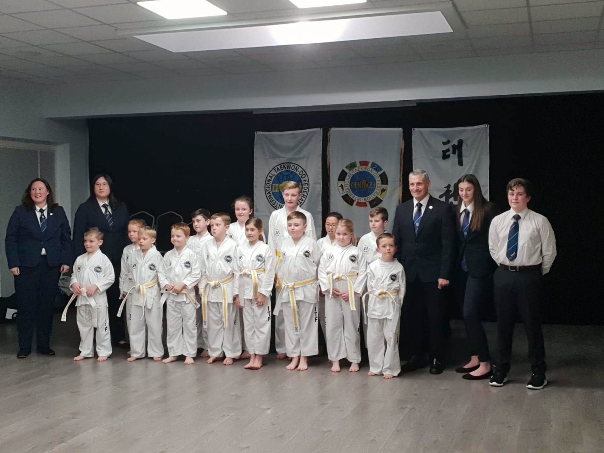 Nuneaton Taekwondo grading