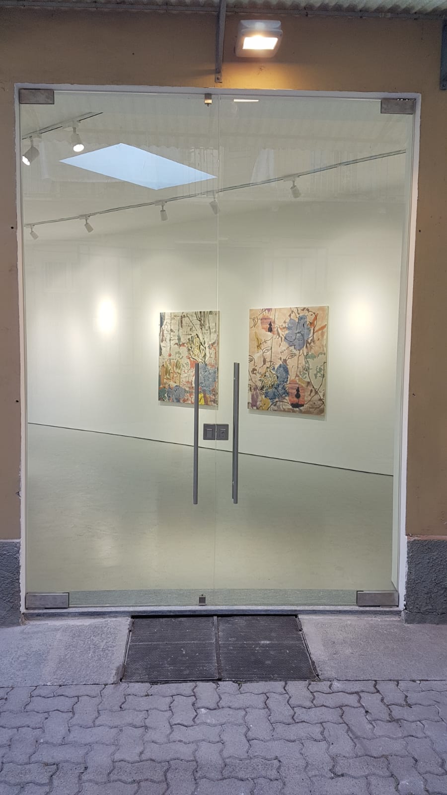 porta per interni in vetro