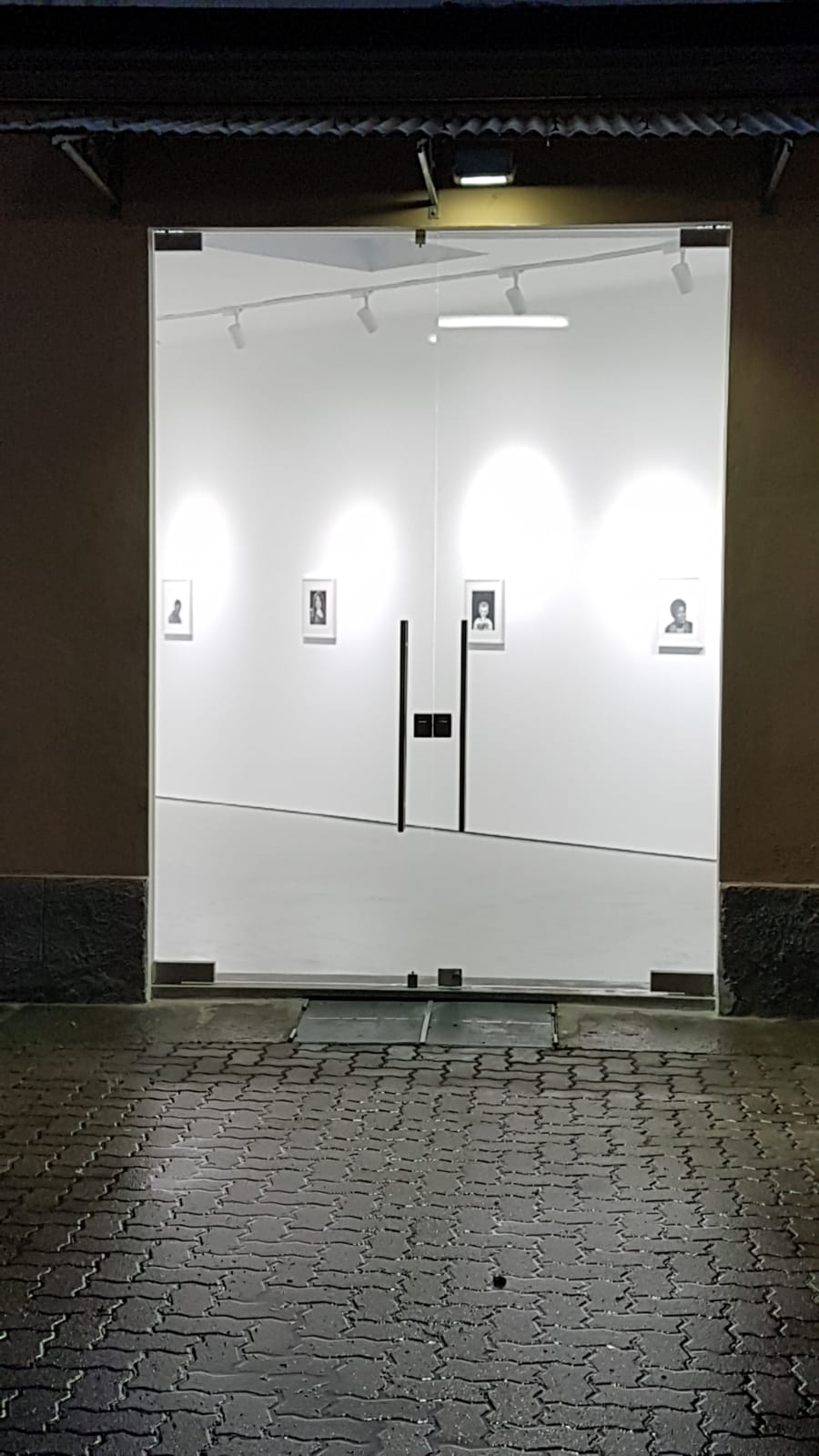 porta in vetro per interni
