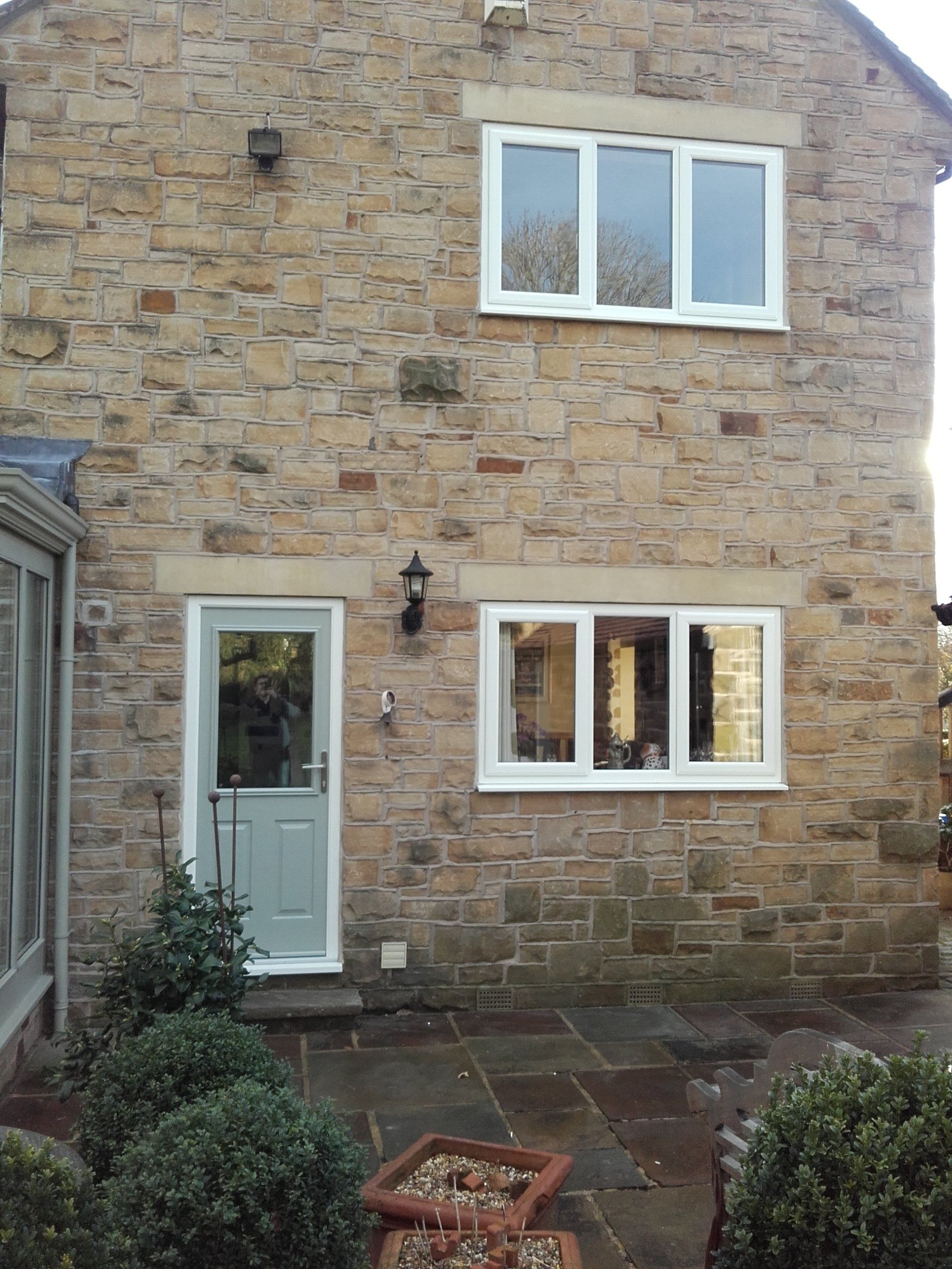 Composite front door