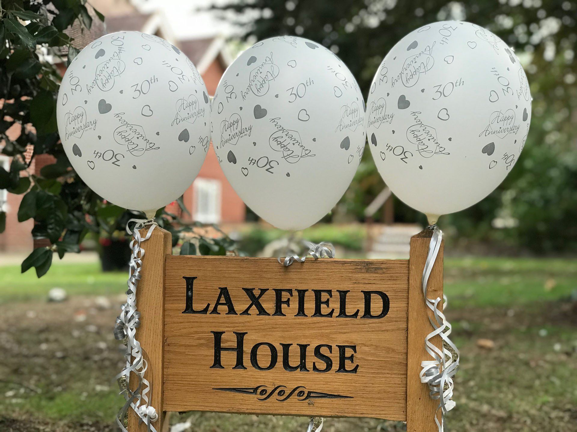 balloons at an event