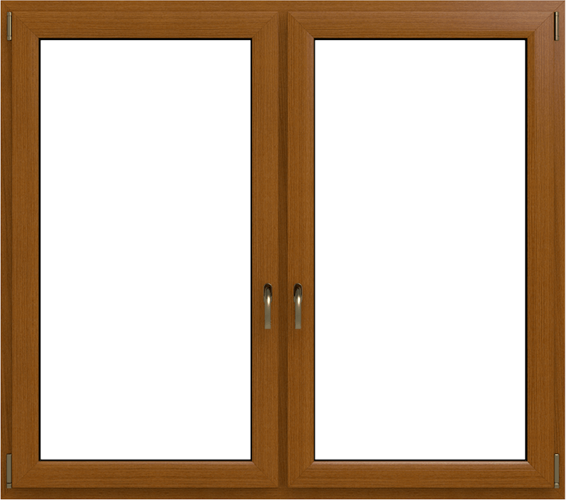 finestra in PVC dal design moderno