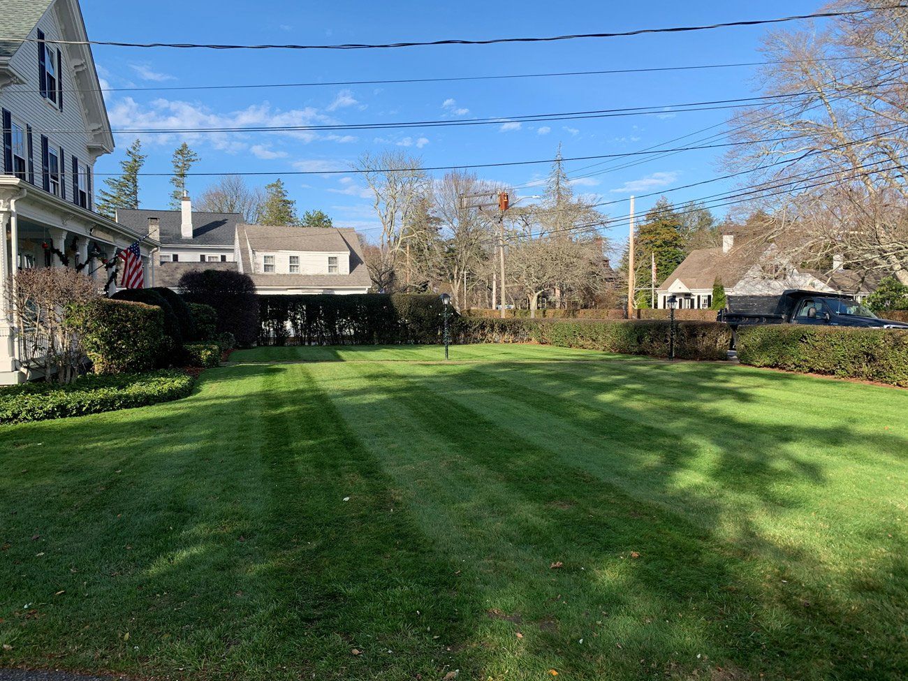 Backyard — Cape Cod, MA — MBR Landscaping