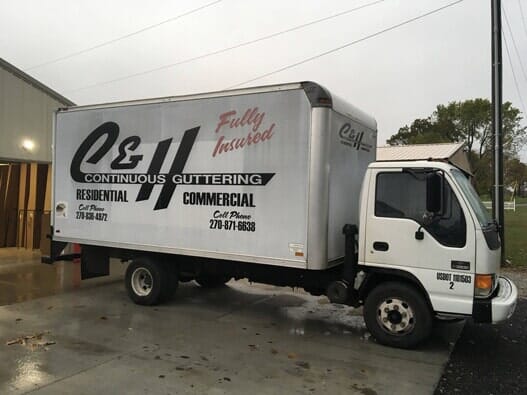 Truck Service—Gutter Contractors in Nortonville, KY Truck Service—Gutter Contractors in Nortonville, KY