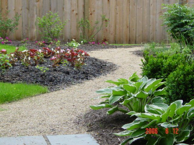 White Pathway on Lawn — Columbus, OH — Scioto Landscaping