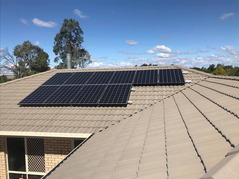 Newly Repaired Solar Panel — Electrical & Solar in Toowoomba, QLD