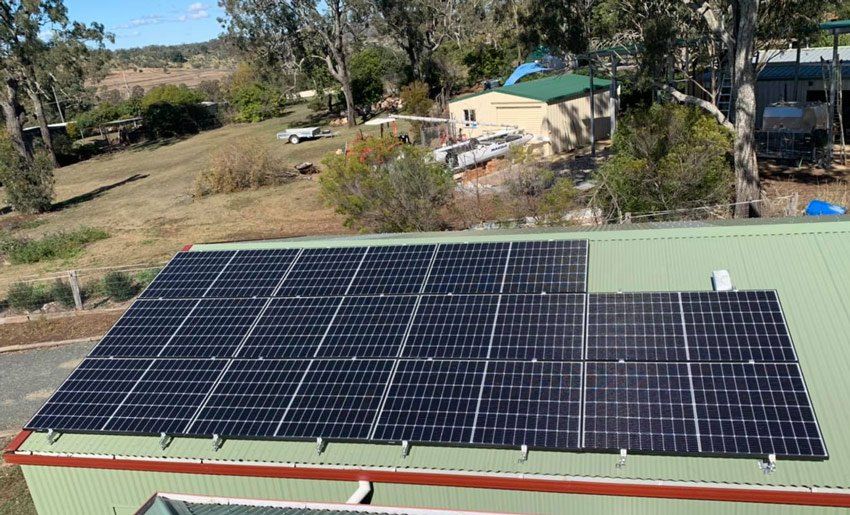 Solar Panel in the Roof — Electrical & Solar in Toowoomba, QLD