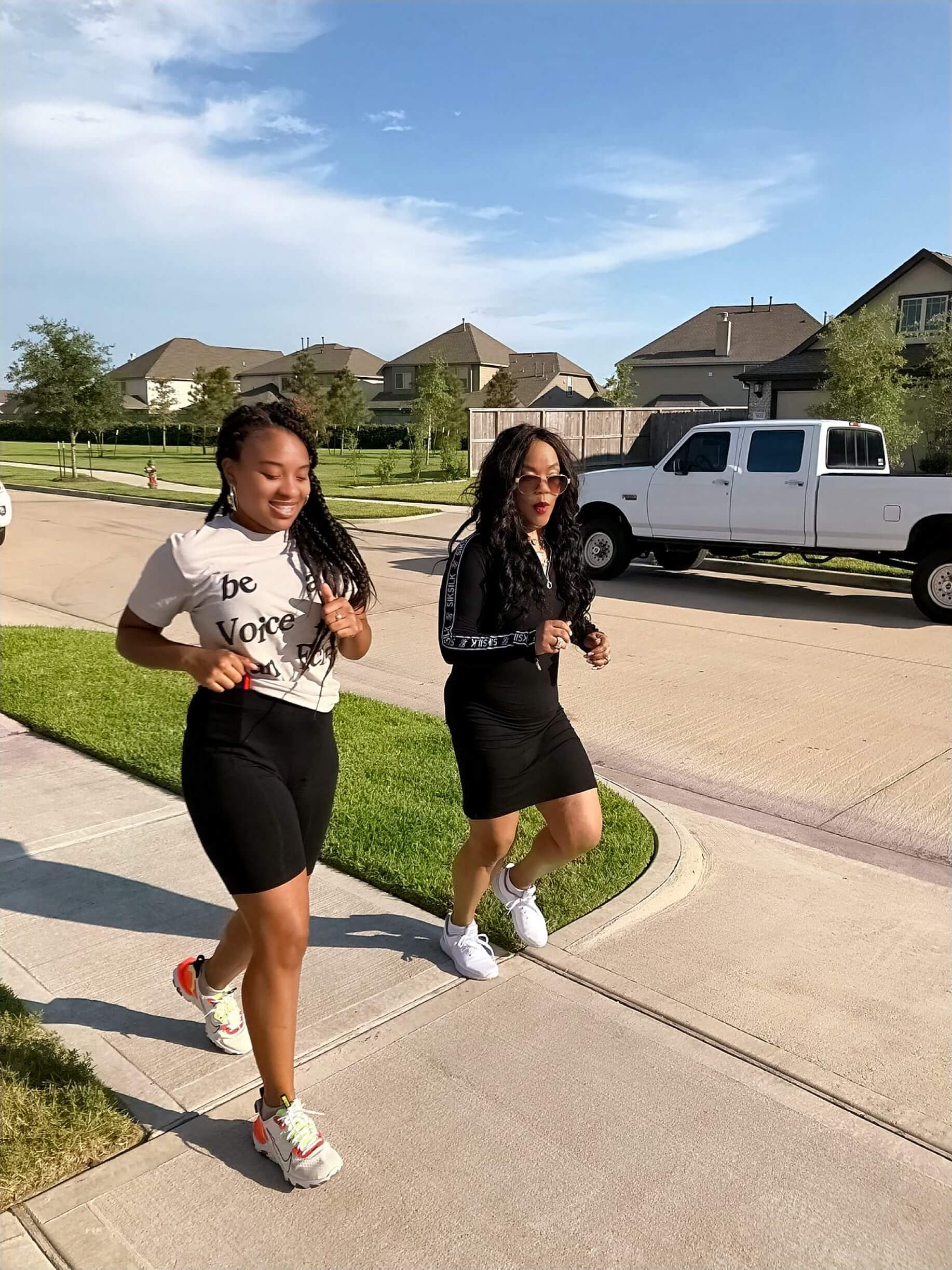 Dr Keschia Empowers on the run too