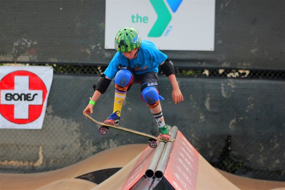 boys skateboarding