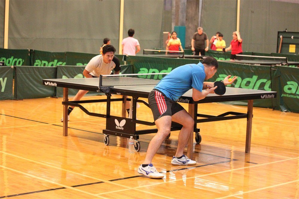 table tennis match
