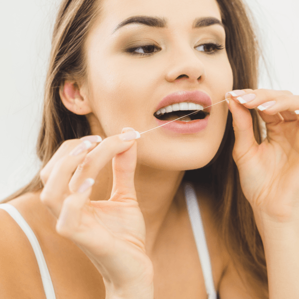 Flossing - Crown Point Dental - Columbus Ohio