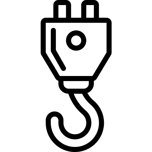 Crane hook icon.