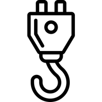 Crane hook icon.