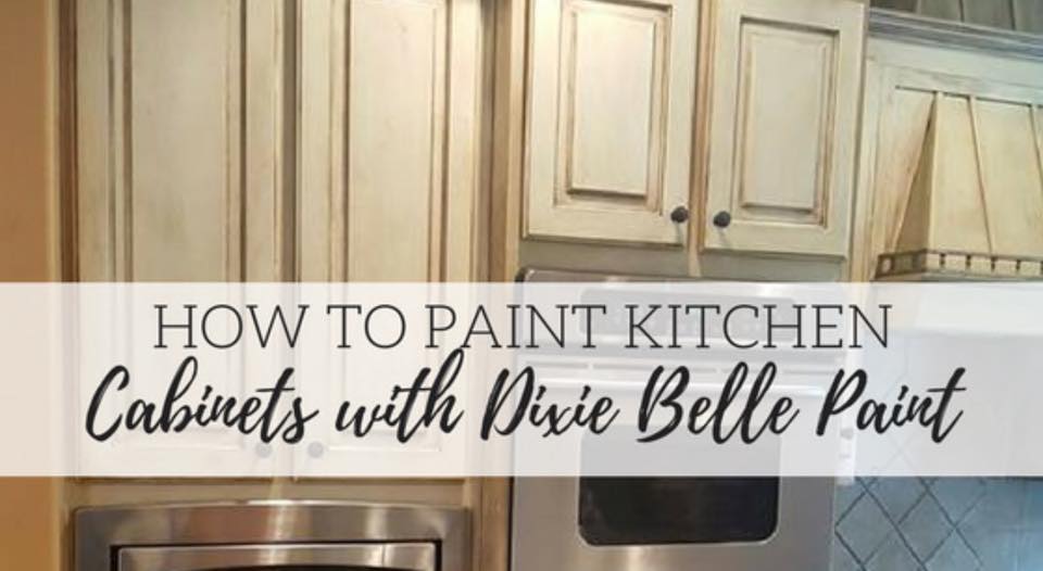 learn to paint cabinets with dixie belle