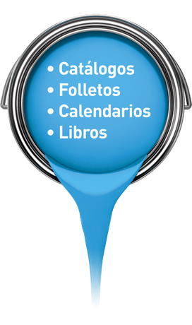 Catálogos, folletos, calendarios, libros