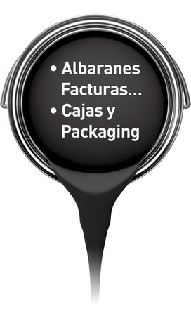 Albaranes, facturas, cajas y packaging…