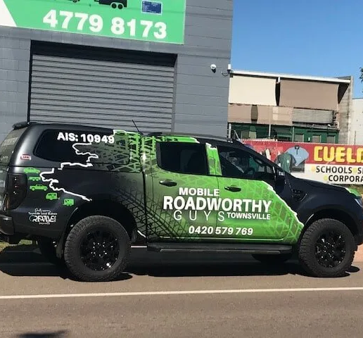 One of our Mobile Roadworthy Vehicles — Mobile Roadworthy Guys Townsville in Aitkenvale, QLD One of our Mobile Roadworthy Vehicles — Mobile Roadworthy Guys Townsville in Aitkenvale, QLD