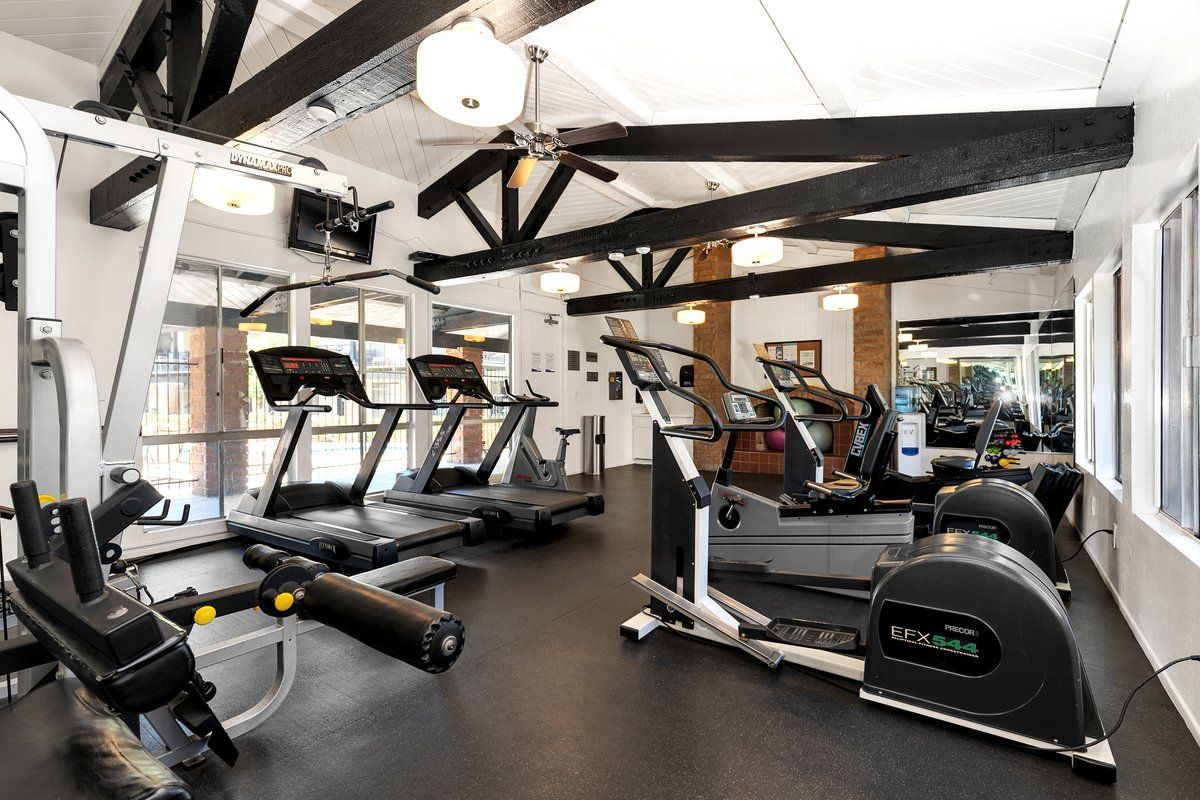 Mission Plaza Apartments Property Image of gym