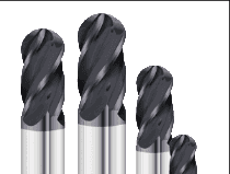 CFT  Coolant through ball nose end mills