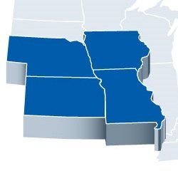 Missouri Kansas Iowa Nebraska