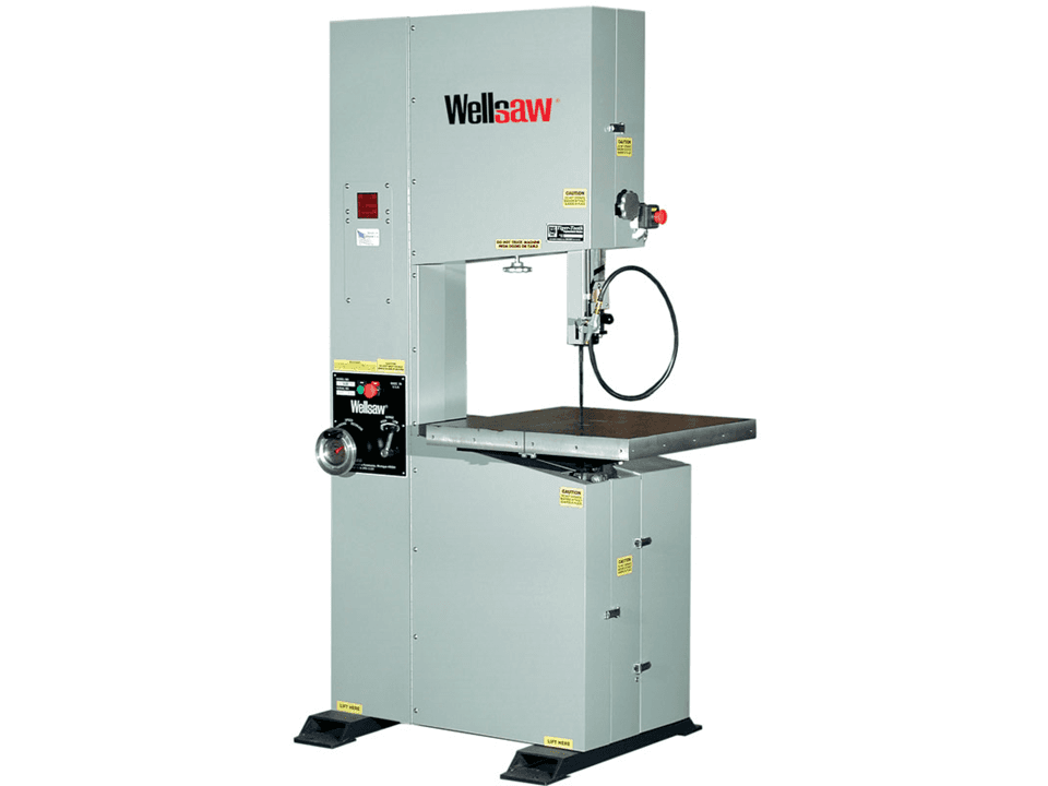 Wellsaw model V20 - V24 Vertical Bandsaw