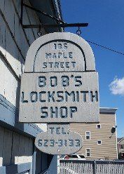 Outside Sign - lock service in Manchester, NH Outside Sign - lock service in Manchester, NH