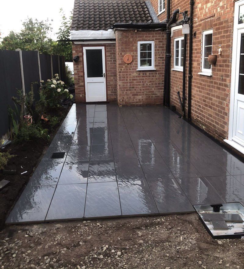 grey patio