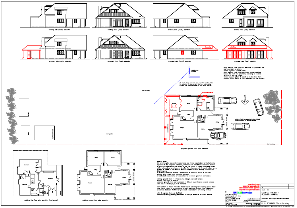 Extension to chalet bungalow