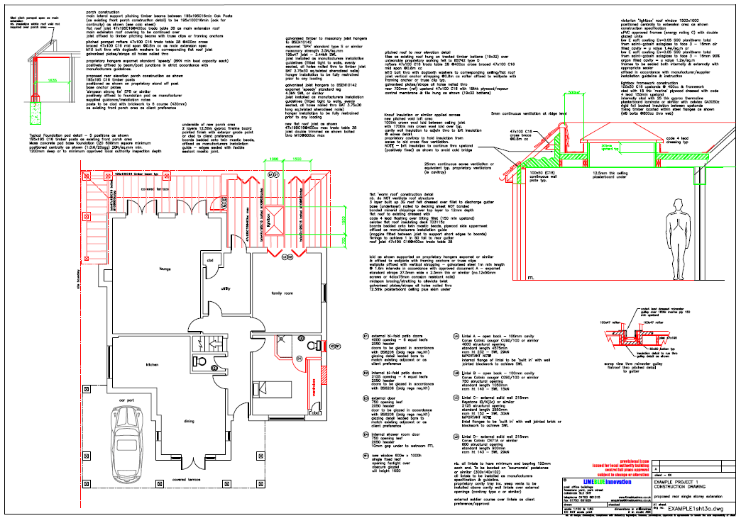 Extension to chalet bungalow