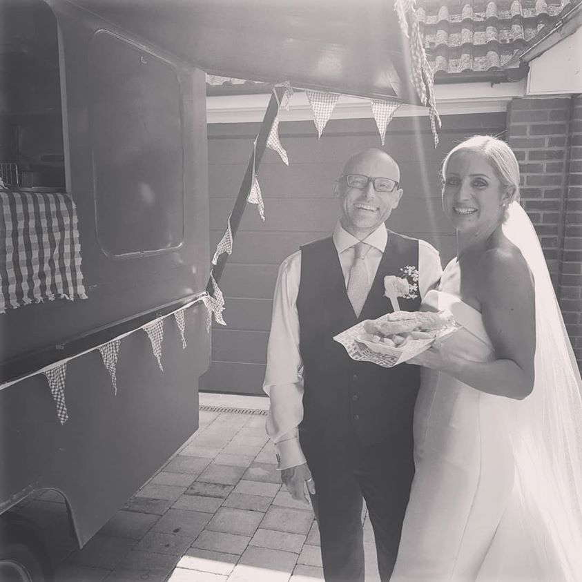 Vintage Fish And Chip Van Hire - Wedding Catering - The Hungry Plaice