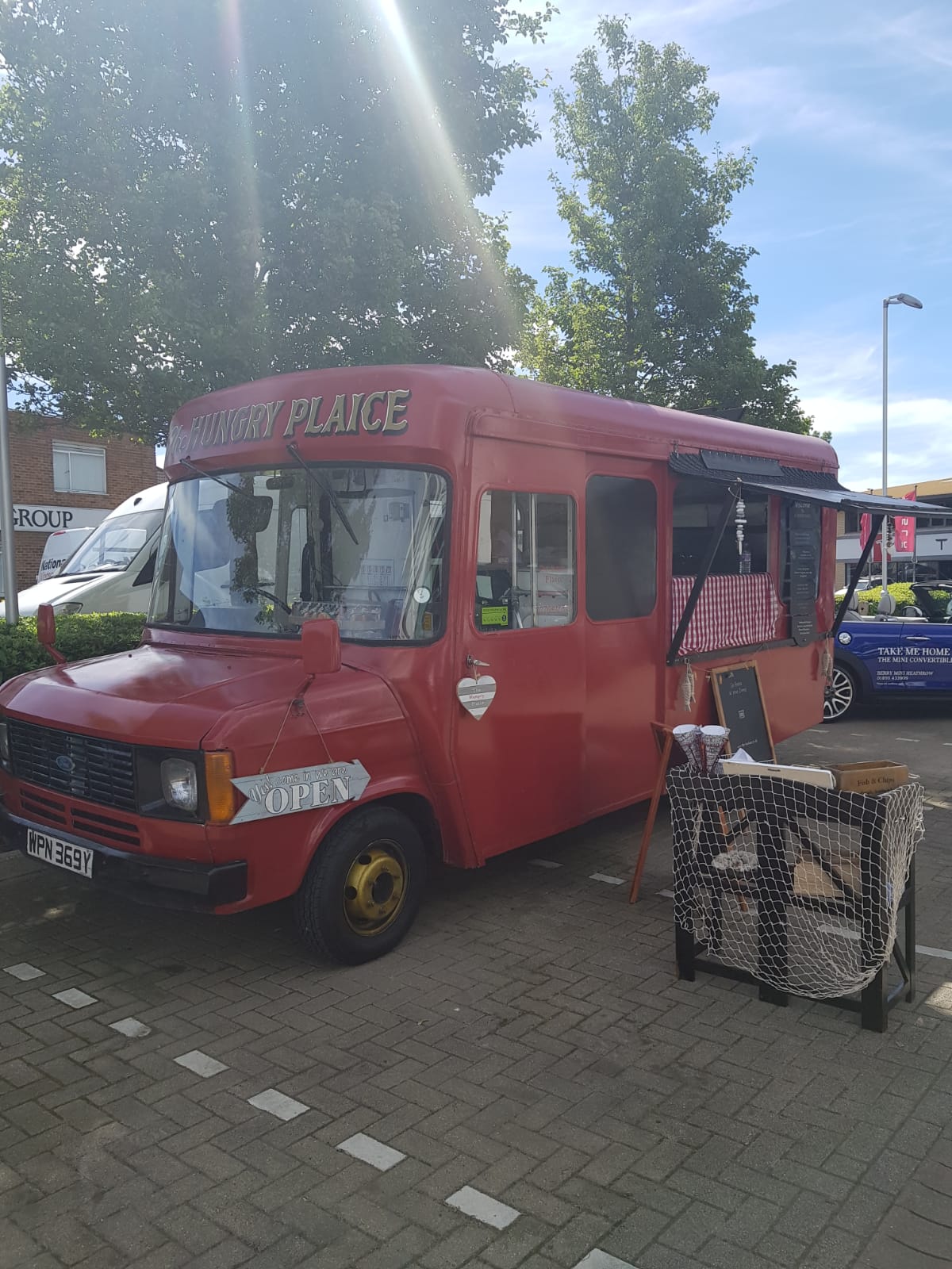 The Food Van - Vintage Fish and Chip Van