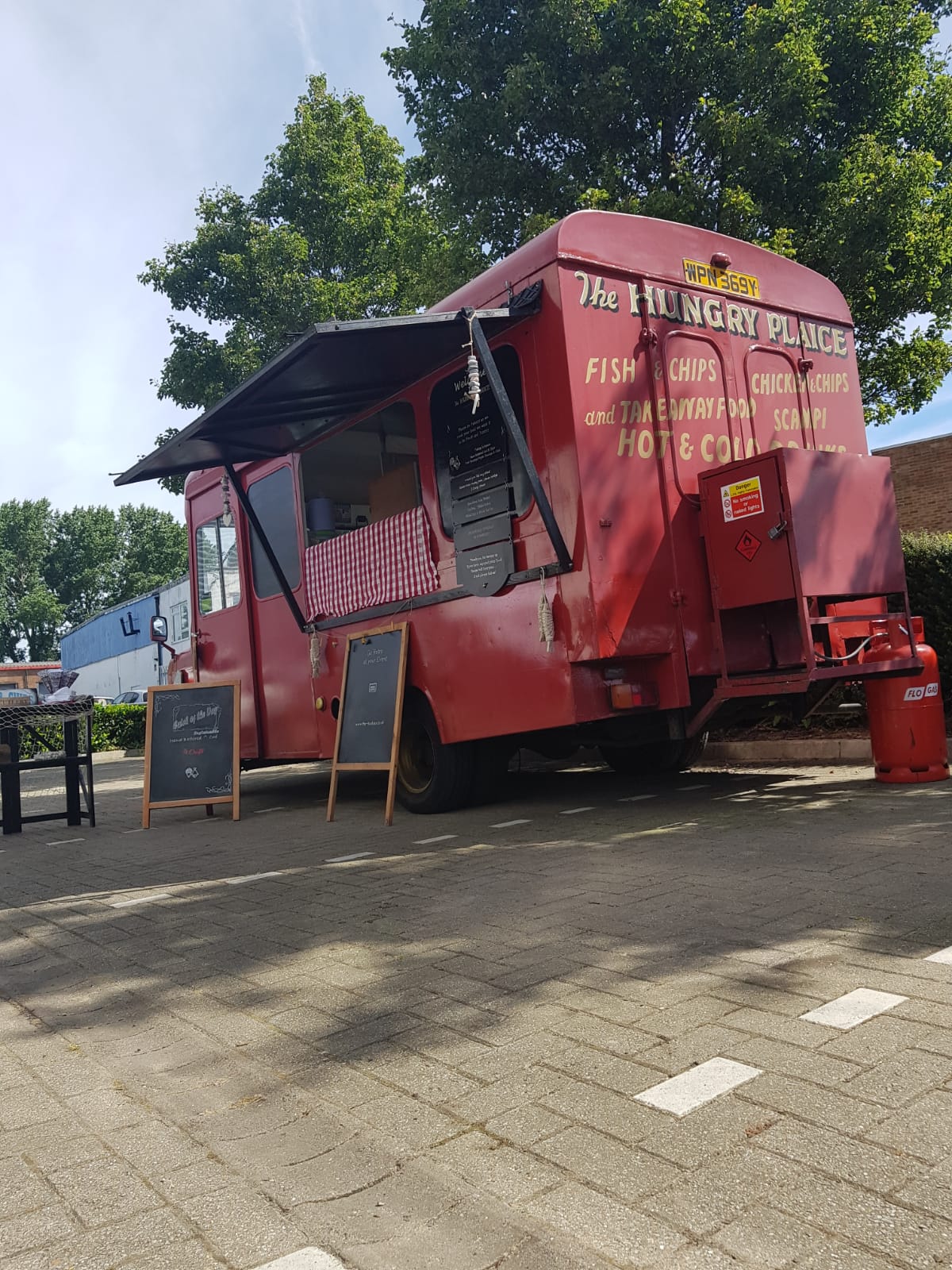 The Food Van - Vintage Fish and Chip Van