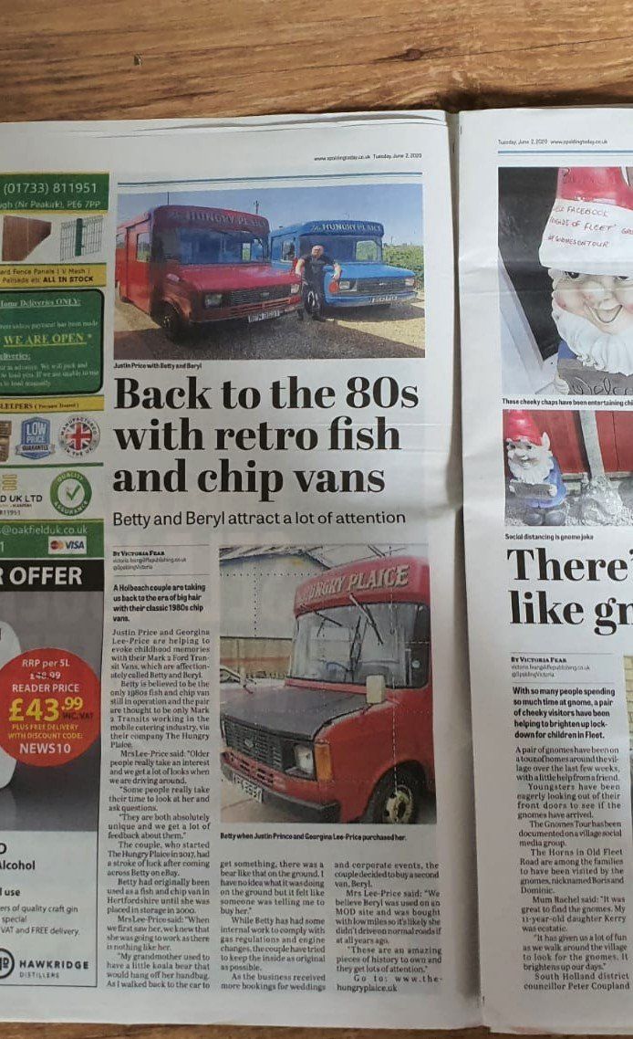 Vintage Fish And Chip Van Hire - Wedding Catering- Event Catering