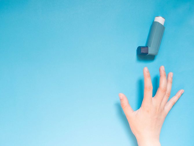 Asthma and COPD disease concept