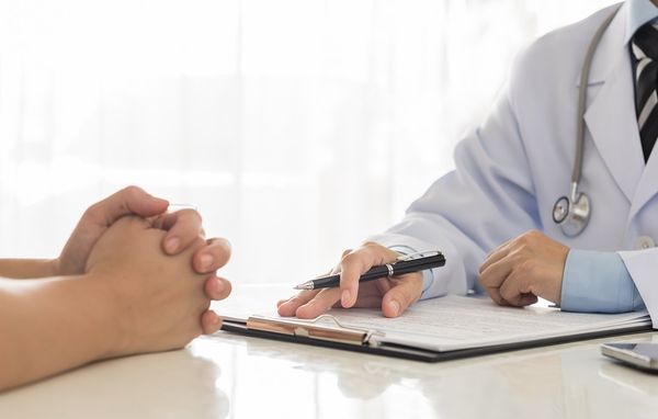 Doctors are recording information the patient's illness