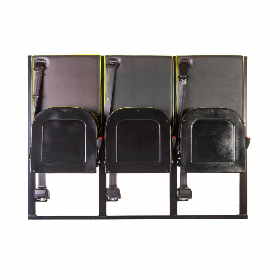 3 Seat Straight & Stepped Flip-up Seat 2