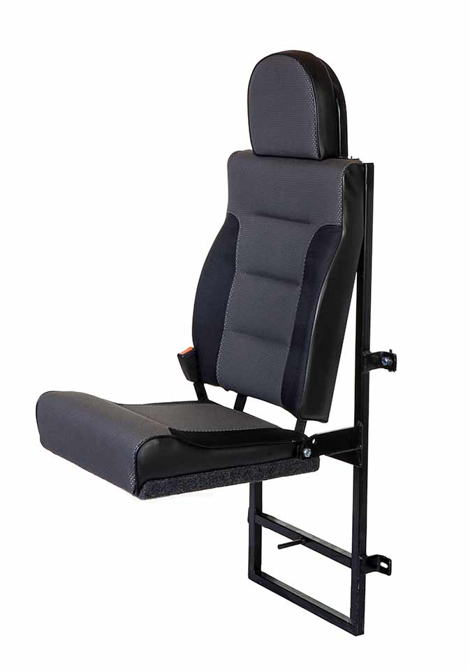 Wall Mounted Deluxe Flip-up Seat 1