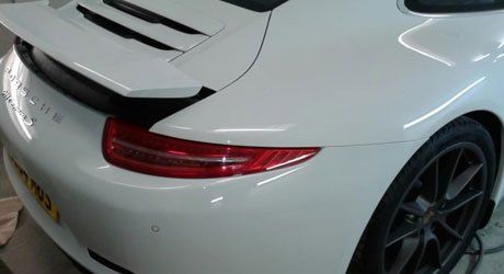 white colour car body repairs