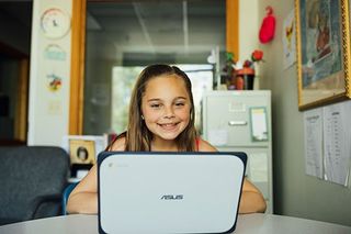girl using laptop girl using laptop