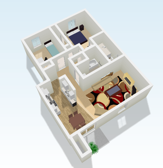 2 Bedroom