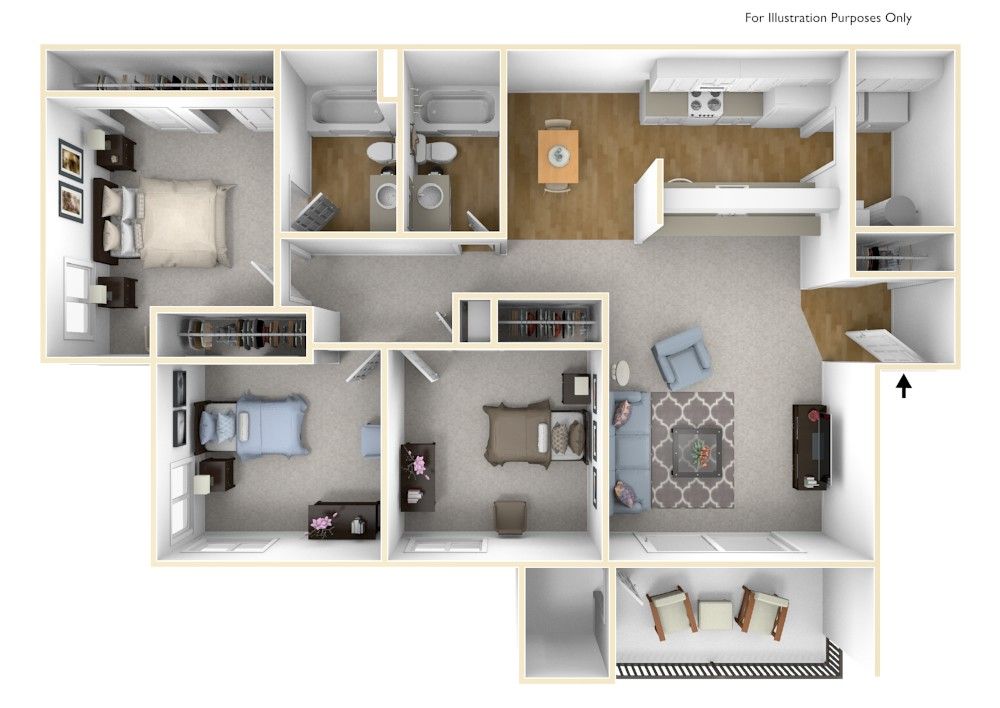 3 Bedroom | 2 Bath