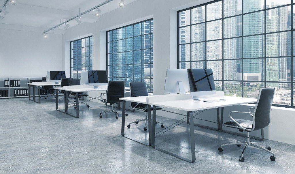 interior of a commercial building constructed by P2 Contracting - Pittsburgh, PA