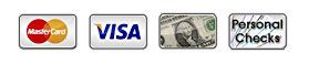Credit cards and payments accepted at Clarendon Dental Associates
