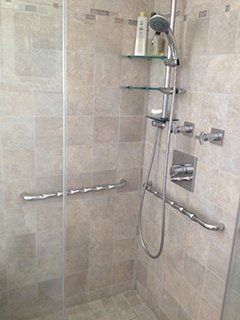Shower rails