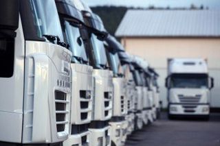 Parked Trucks — Toy Hauler Storage Storage in Antioch, CA